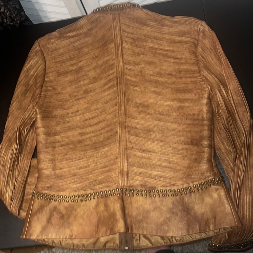 Double D Ranch Soft Leather Jacket. Size Large***READ - Picture 7 of 16